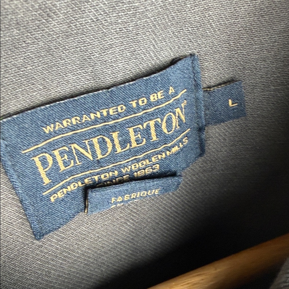 Pendleton Charcoal Shirt Jacket - image 2
